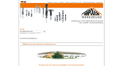 Desktop Screenshot of napoleon-werkzeuge.com